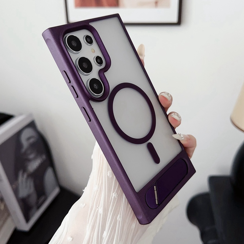 Folding Metal Stand Samsung Series Phone Case