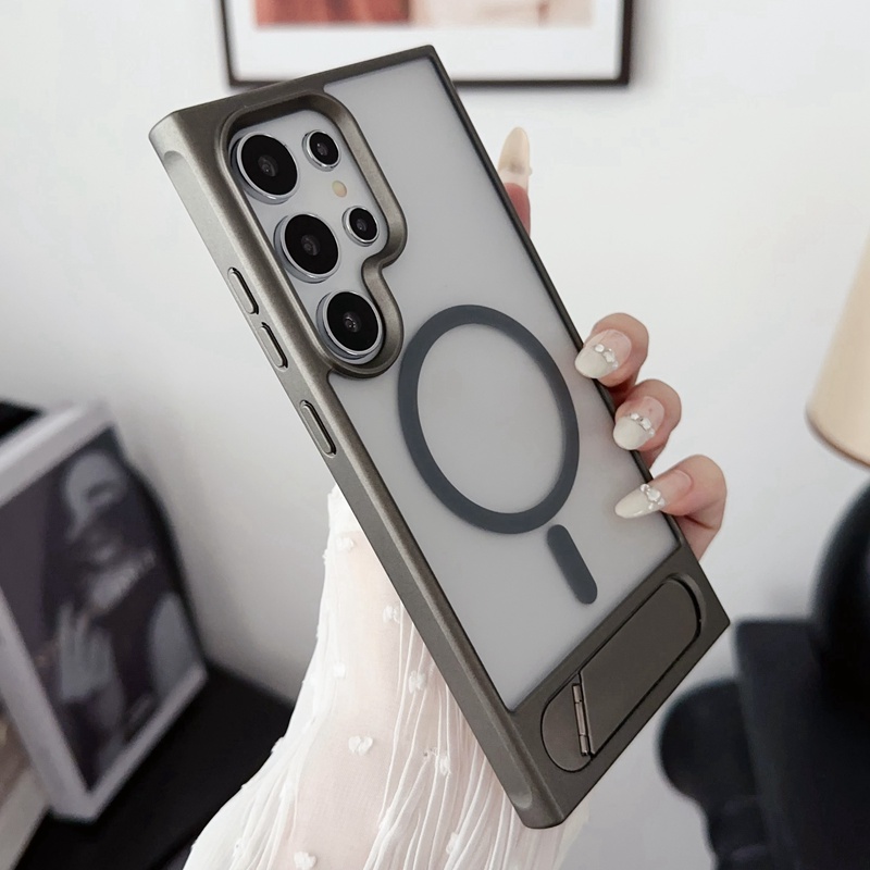 Folding Metal Stand Samsung Series Phone Case