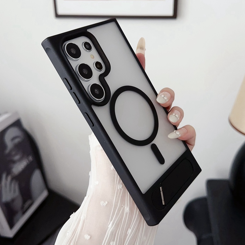 Folding Metal Stand Samsung Series Phone Case