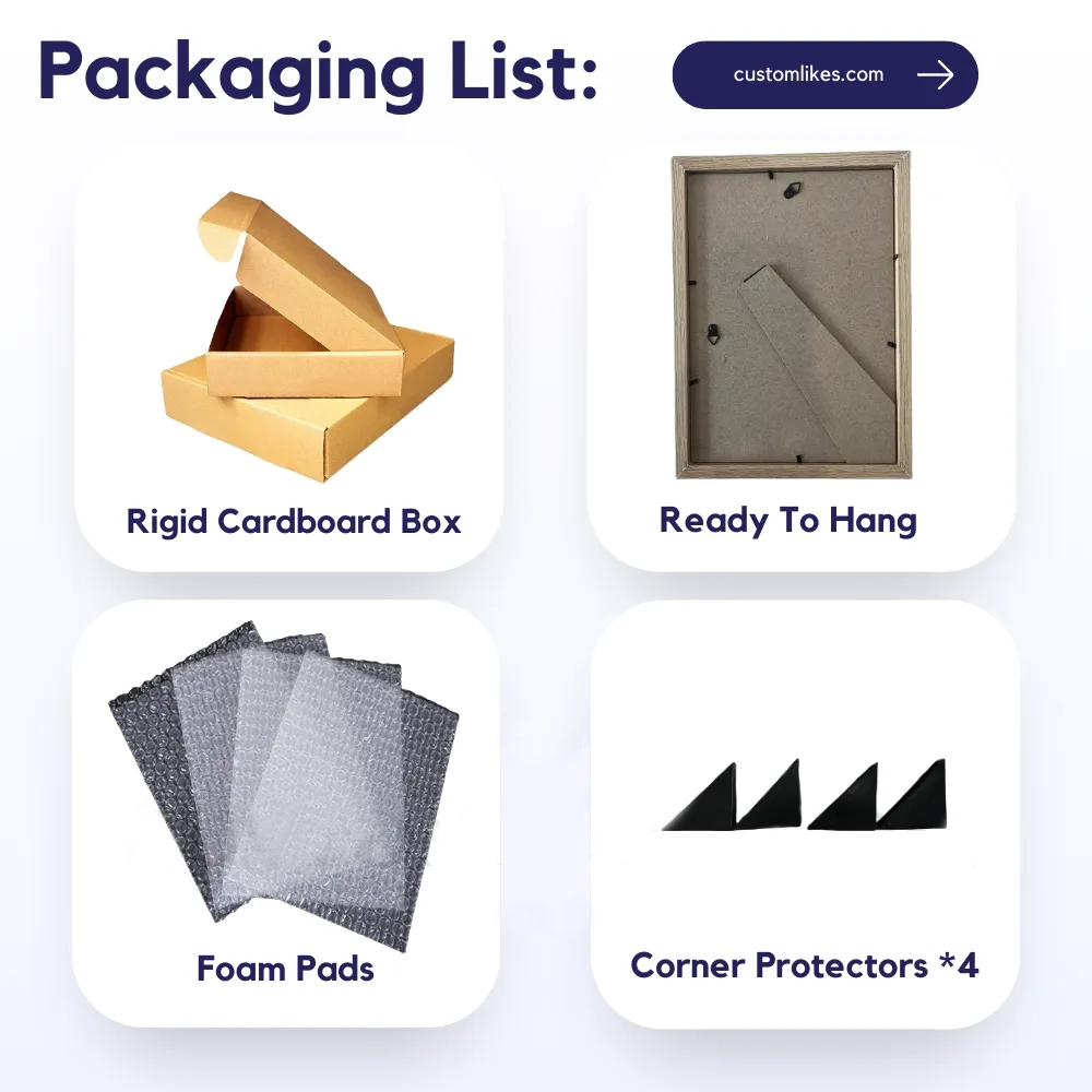 Custom Moon Night Sky Print Family Gift