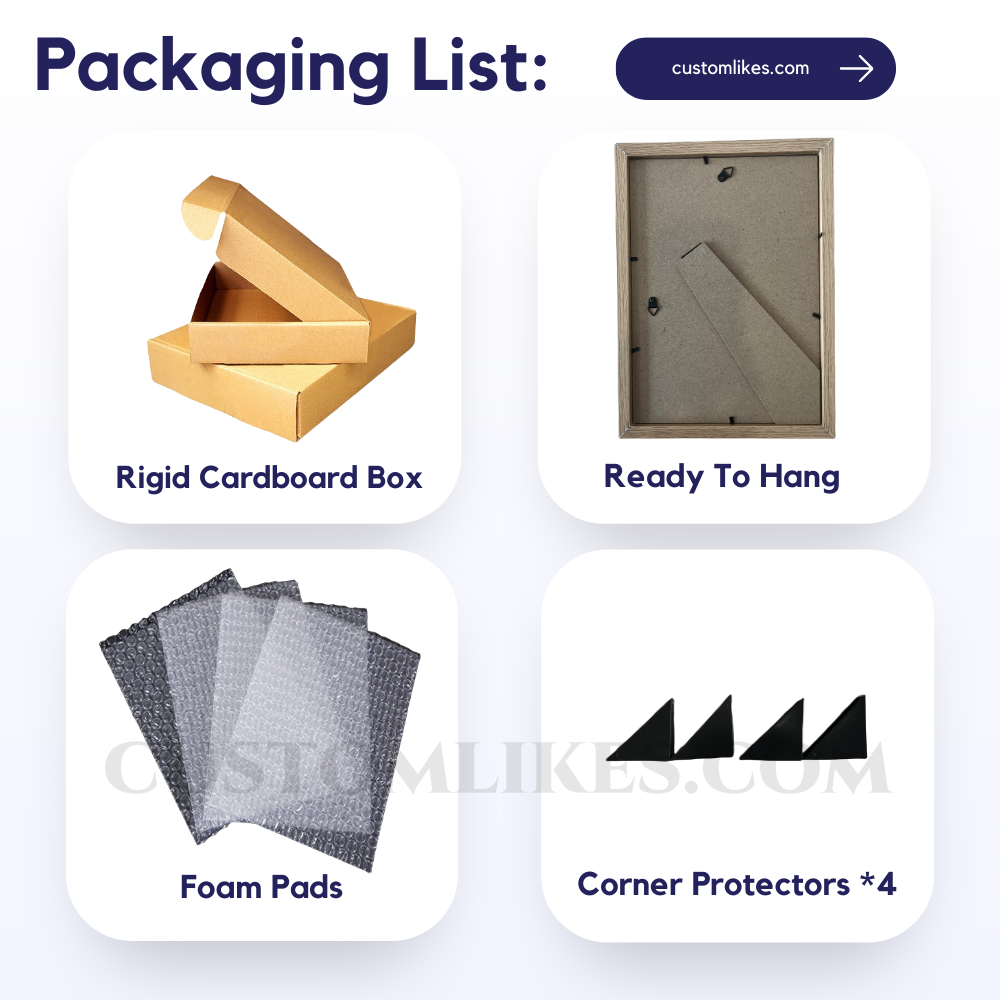 Custom Art Real Moon Phase