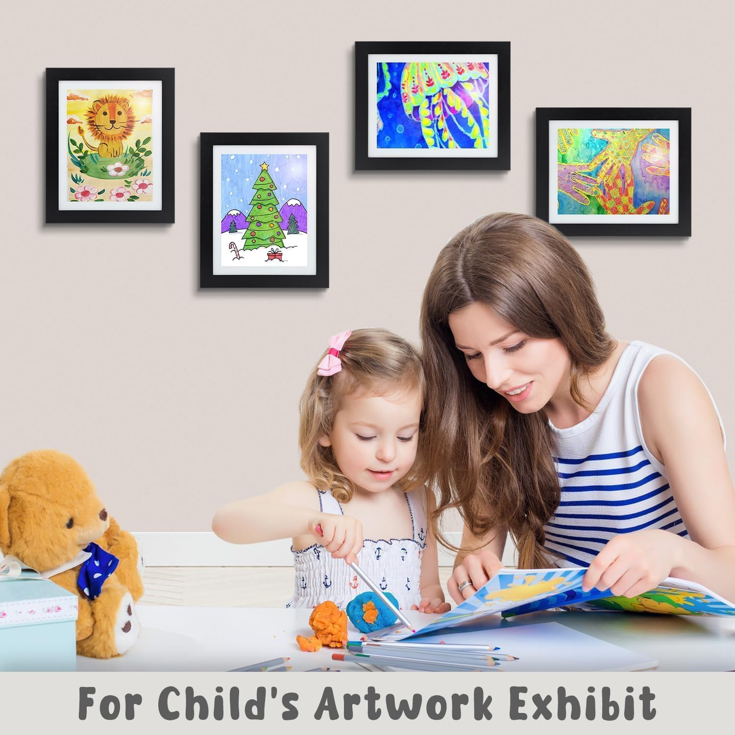 Kids Artwork Frames Changeable 9X12