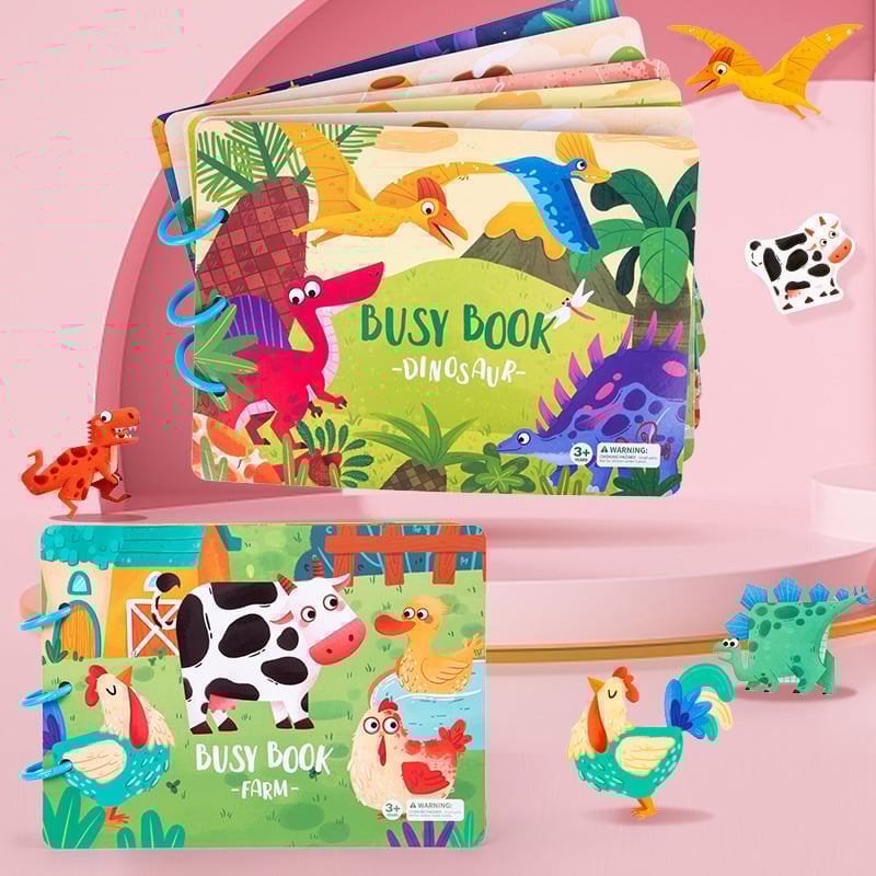 🎁Easter Hot Sale🎁🔥49% OFF🔥Dr. Glow's Sensory Book - Keep Kids off Devices!✨