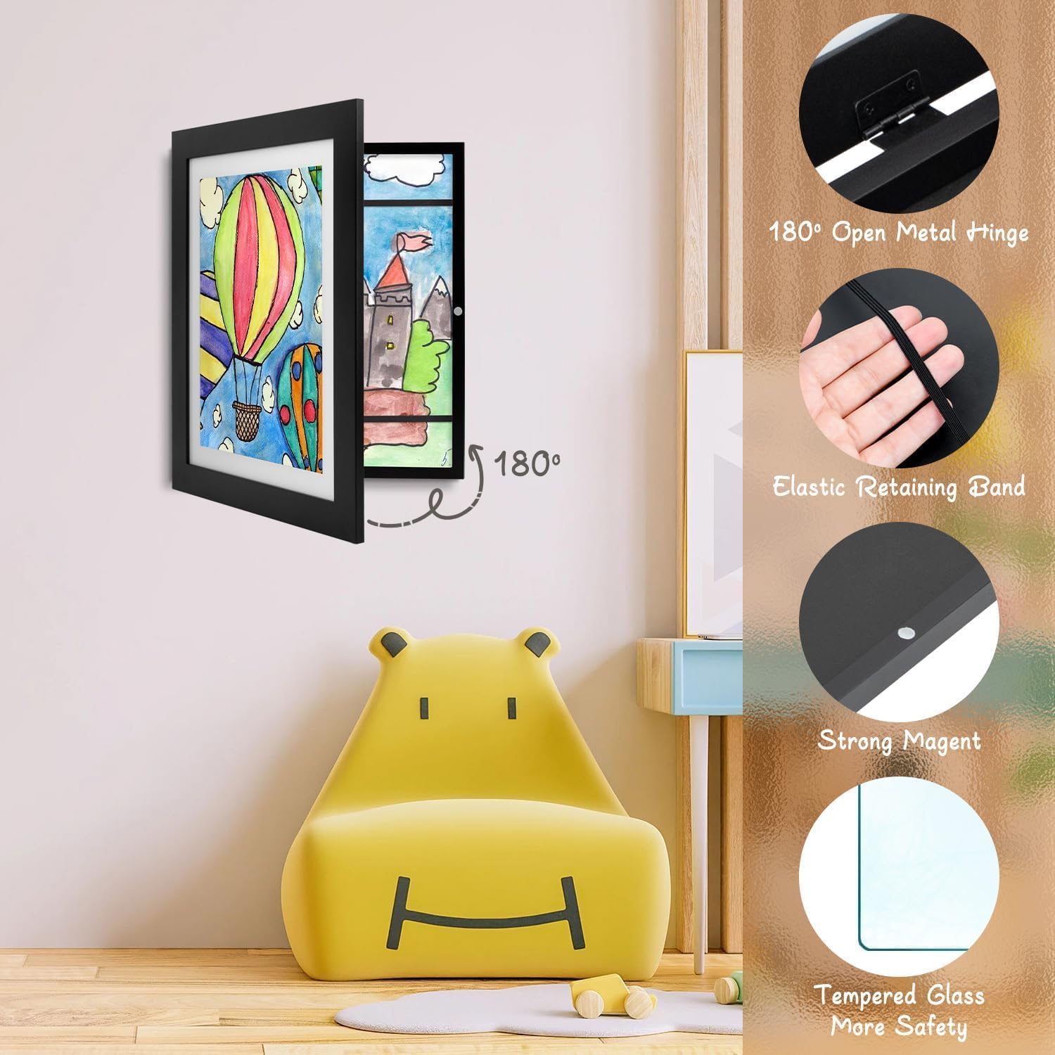 Kids Artwork Frames Changeable 9X12