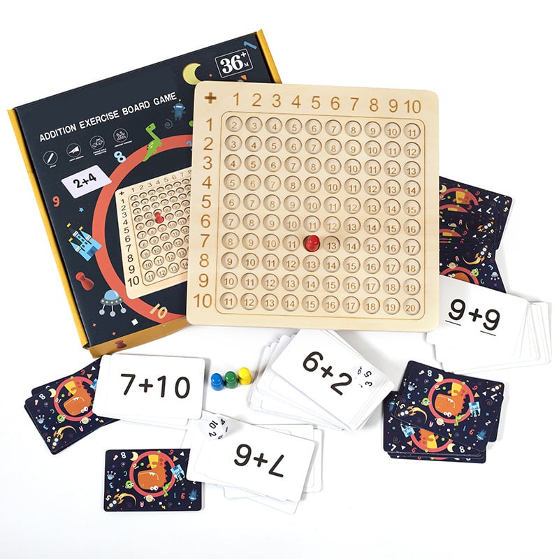 💥 48% - Wooden Multiplication Board Game - BUY 2 FREE SHIPPING!