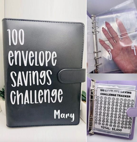 ⏰✉️100 Envelope Challenge Binder