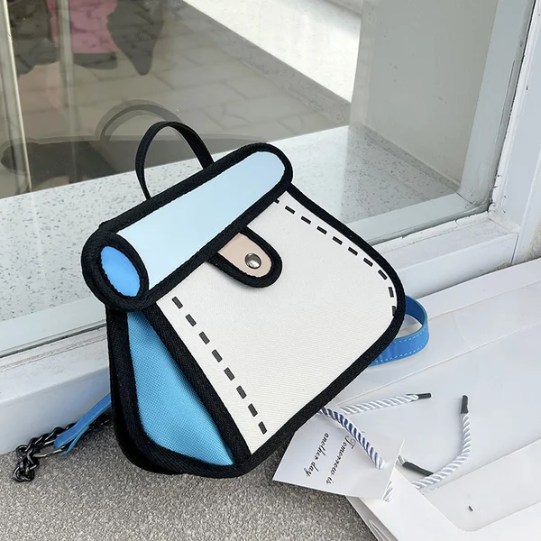 ✨2D Cartoon Handbag