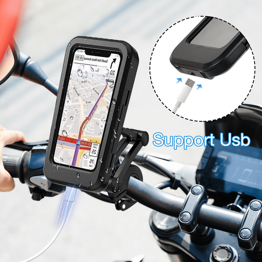 🔥Last Day Promotion 49%OFF🔥Waterproof Bicycle & Motorcycle Phone Holder