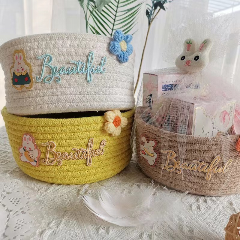 2024 New Personalized Children's Easter Bunny Basket