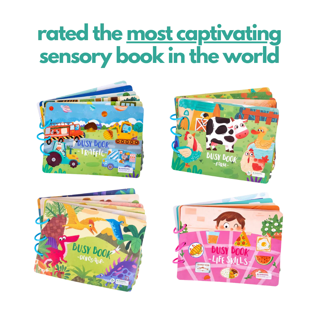 🎁Easter Hot Sale🎁🔥49% OFF🔥Dr. Glow's Sensory Book - Keep Kids off Devices!✨