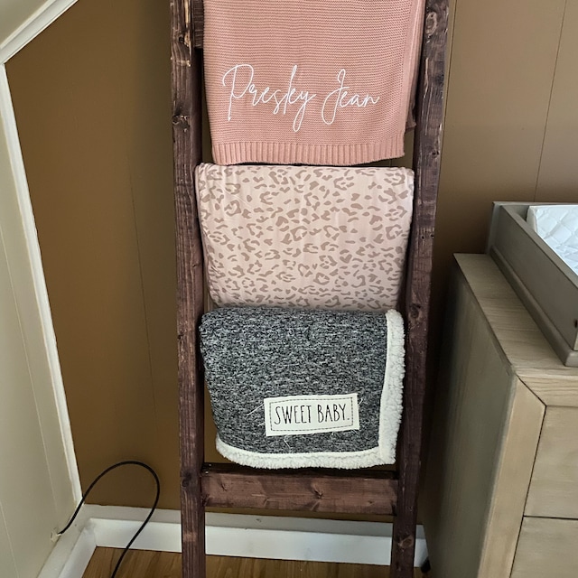 Personalized Embroidered Blanket for Kid Unique Gift