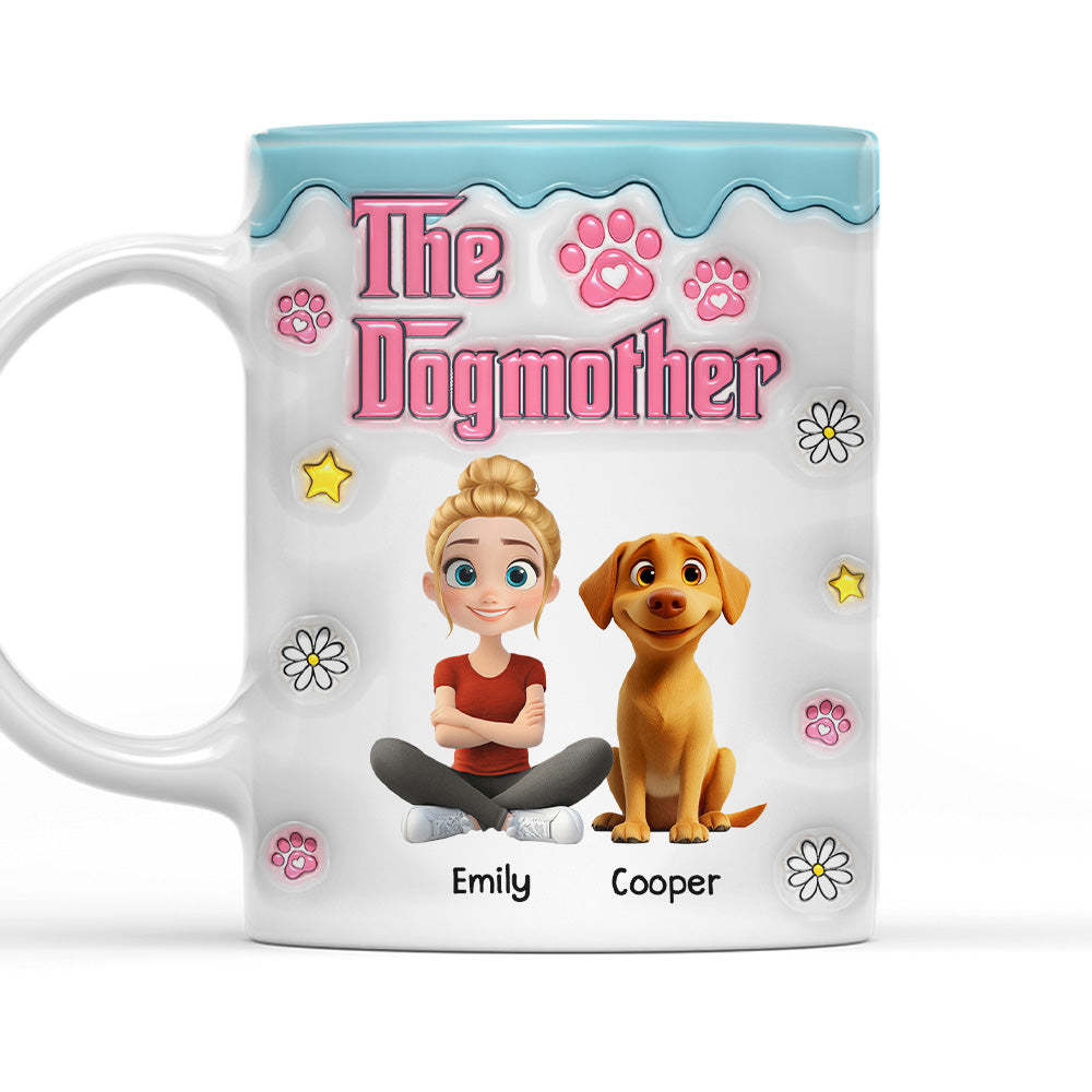 Professional Dog Mother -  3D Inflated Effect Mug