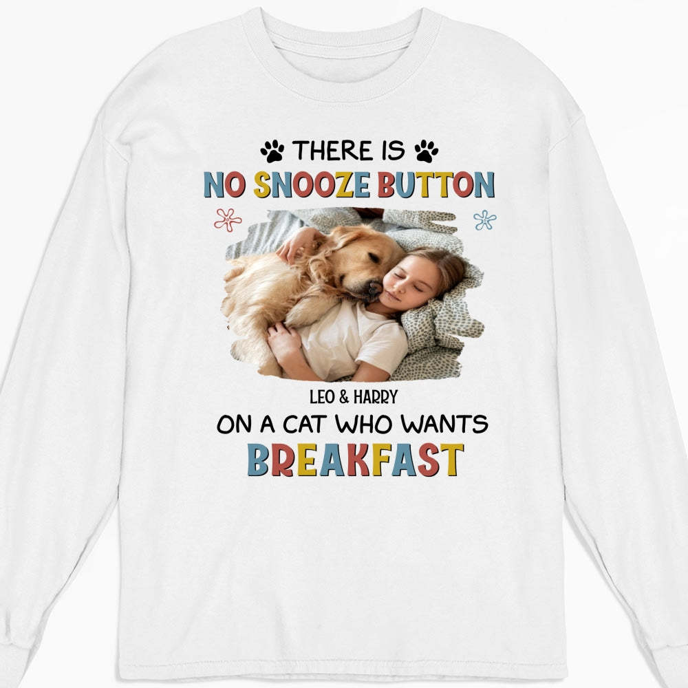 Cats Want Breakfast Photo -  Long Sleeve T-Shirt