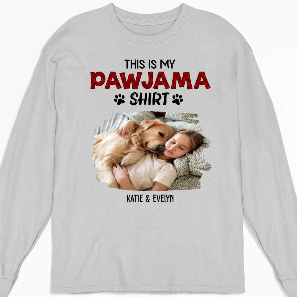 Cartoon Funny Pajama Shirt Photo - Long Sleeve T-Shirt