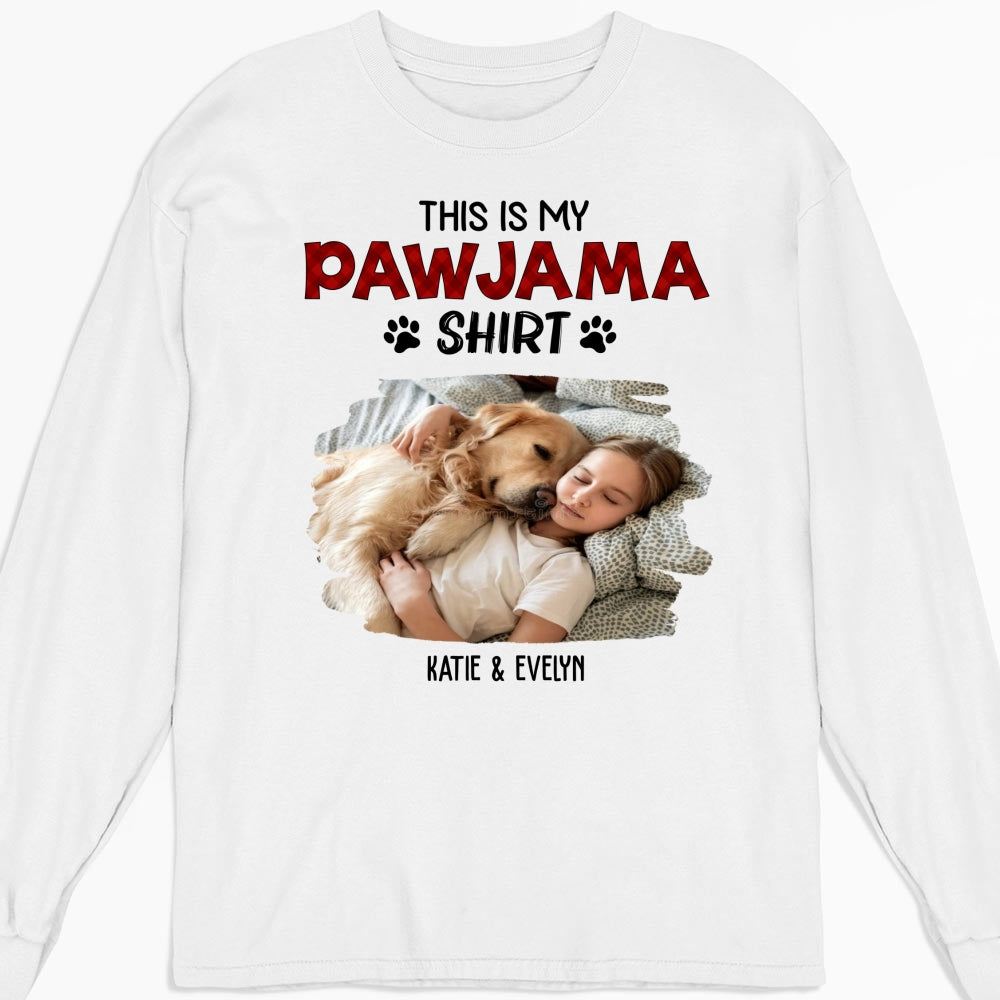 Cartoon Funny Pajama Shirt Photo - Long Sleeve T-Shirt