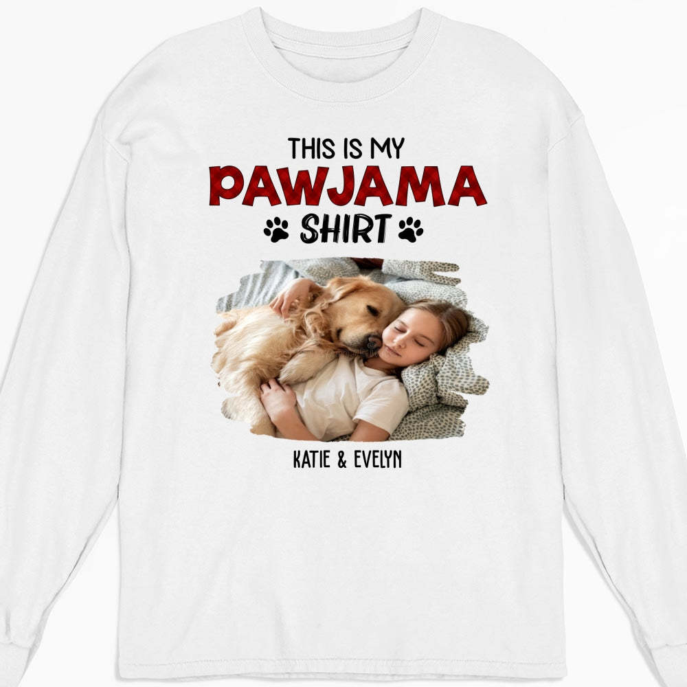 Cartoon Funny Pajama Shirt Photo - Long Sleeve T-Shirt