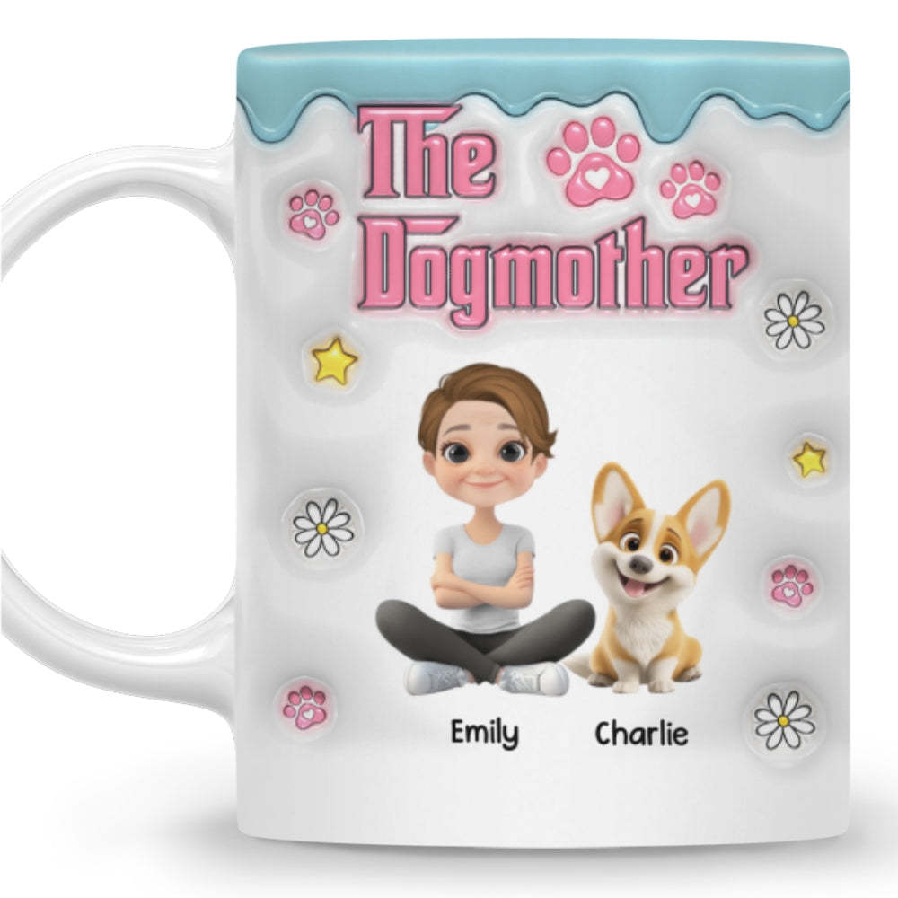 Professional Dog Mother -  3D Inflated Effect Mug