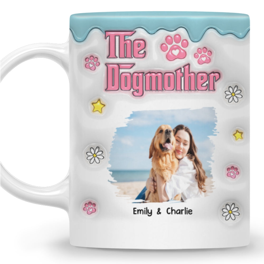 Professional Dog Mother Photo -  3D Inflated Effect Mug