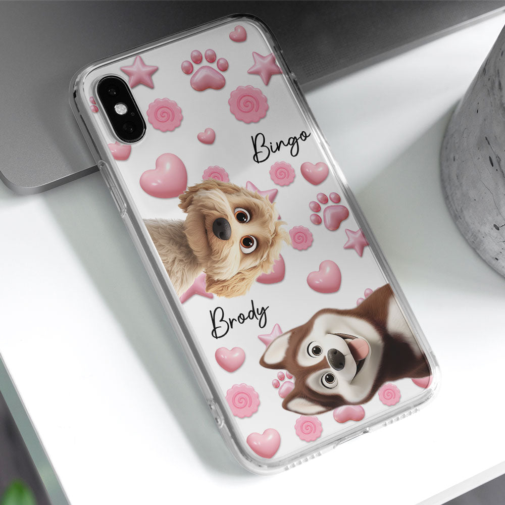 Paw With You -  3D Effect Phone Case