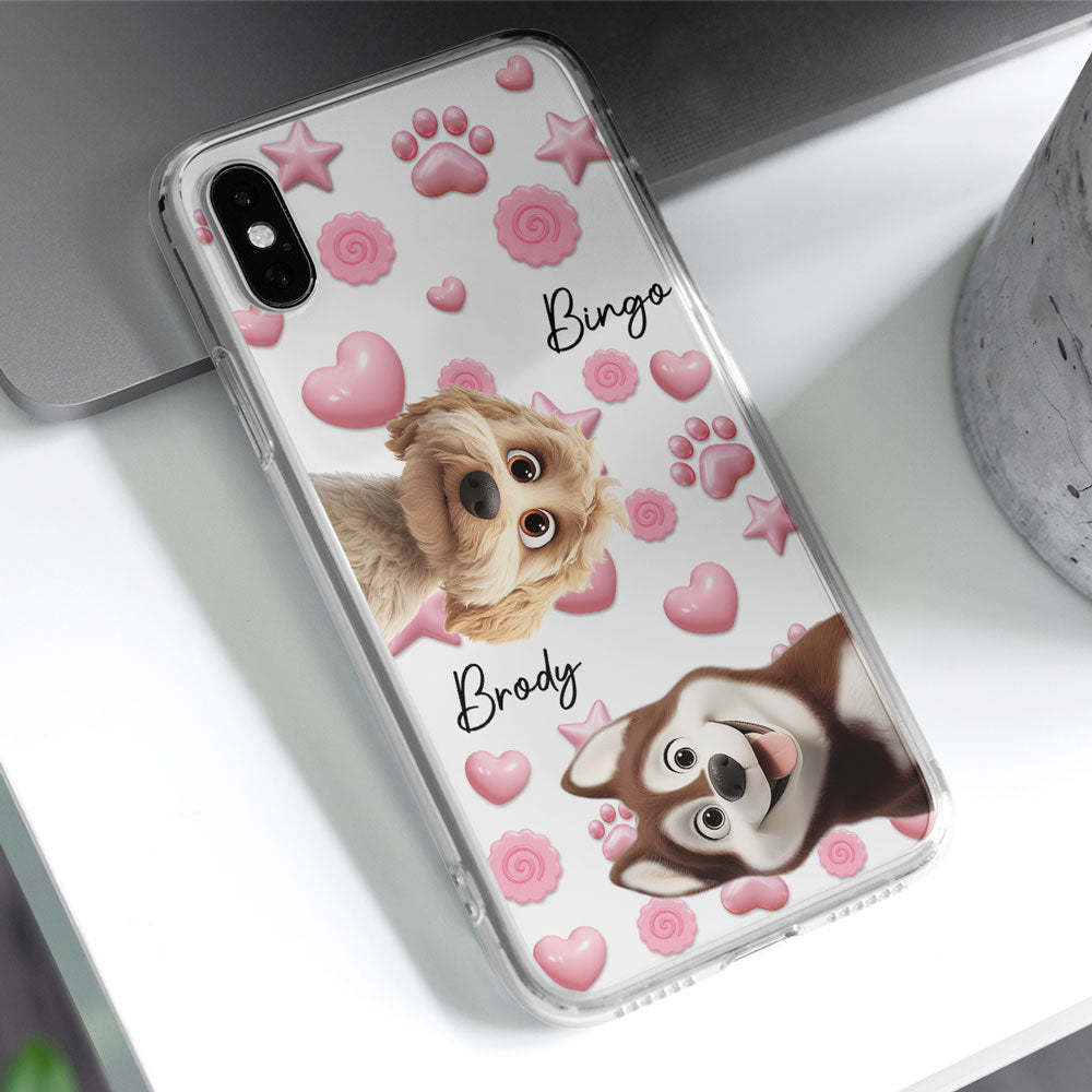 Paw With You -  3D Effect Phone Case