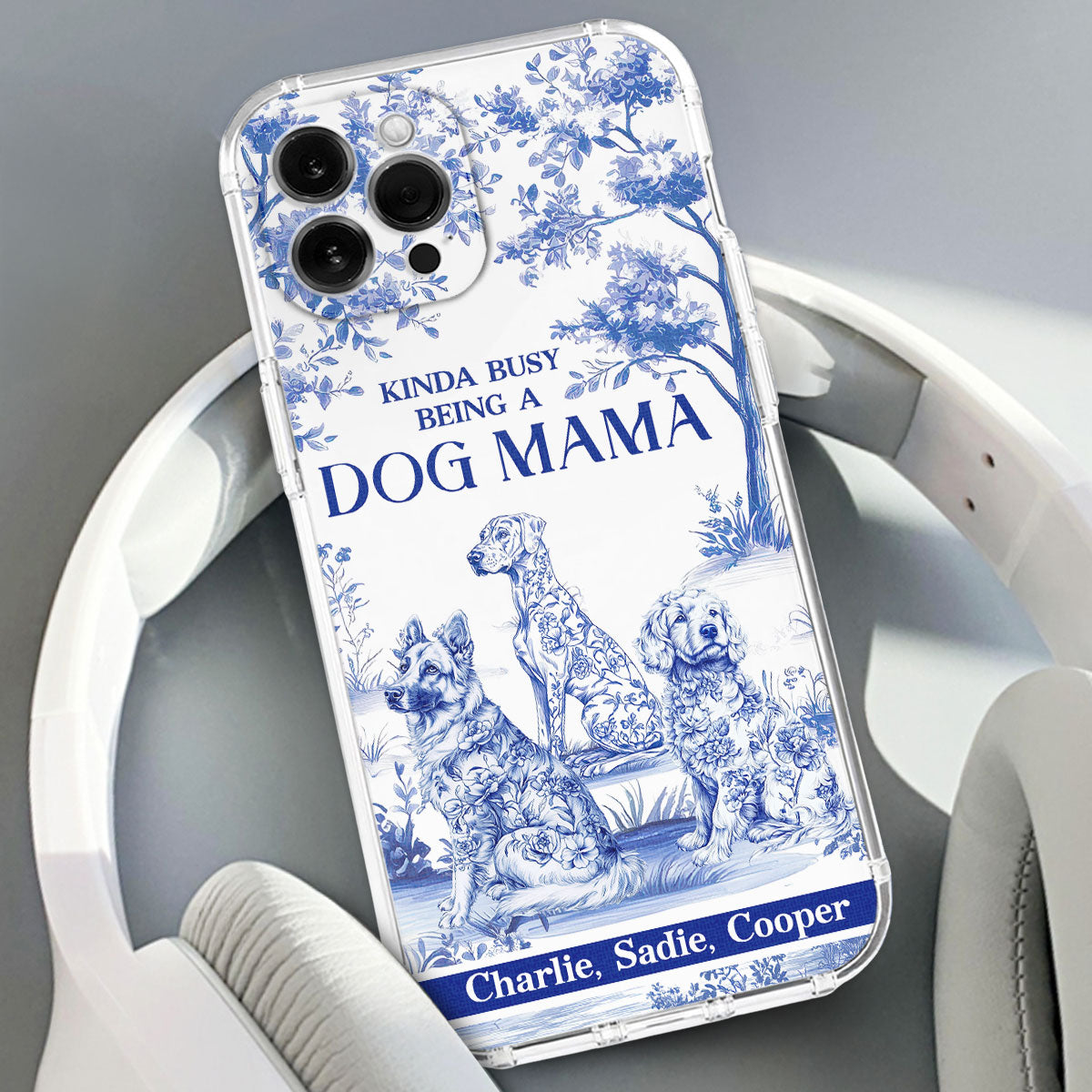 Lovely Dog Toile -  Phone Case