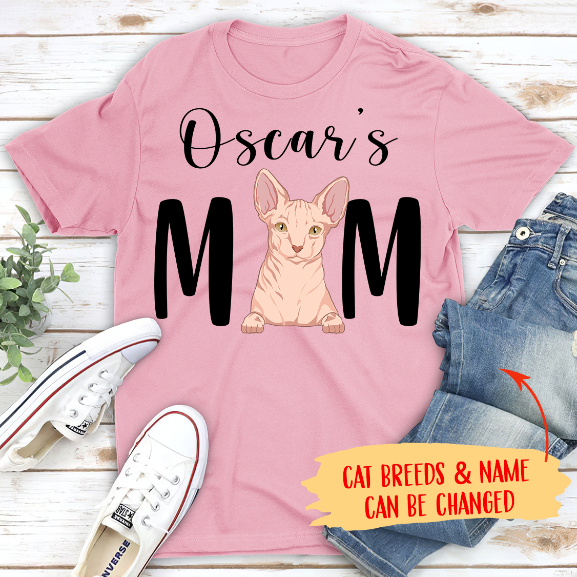 Cat Mom/Dad - Unisex T-shirt
