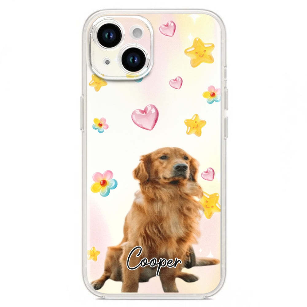 Sweet Girl Love Dogs Photo -  3D Effect Phone Case
