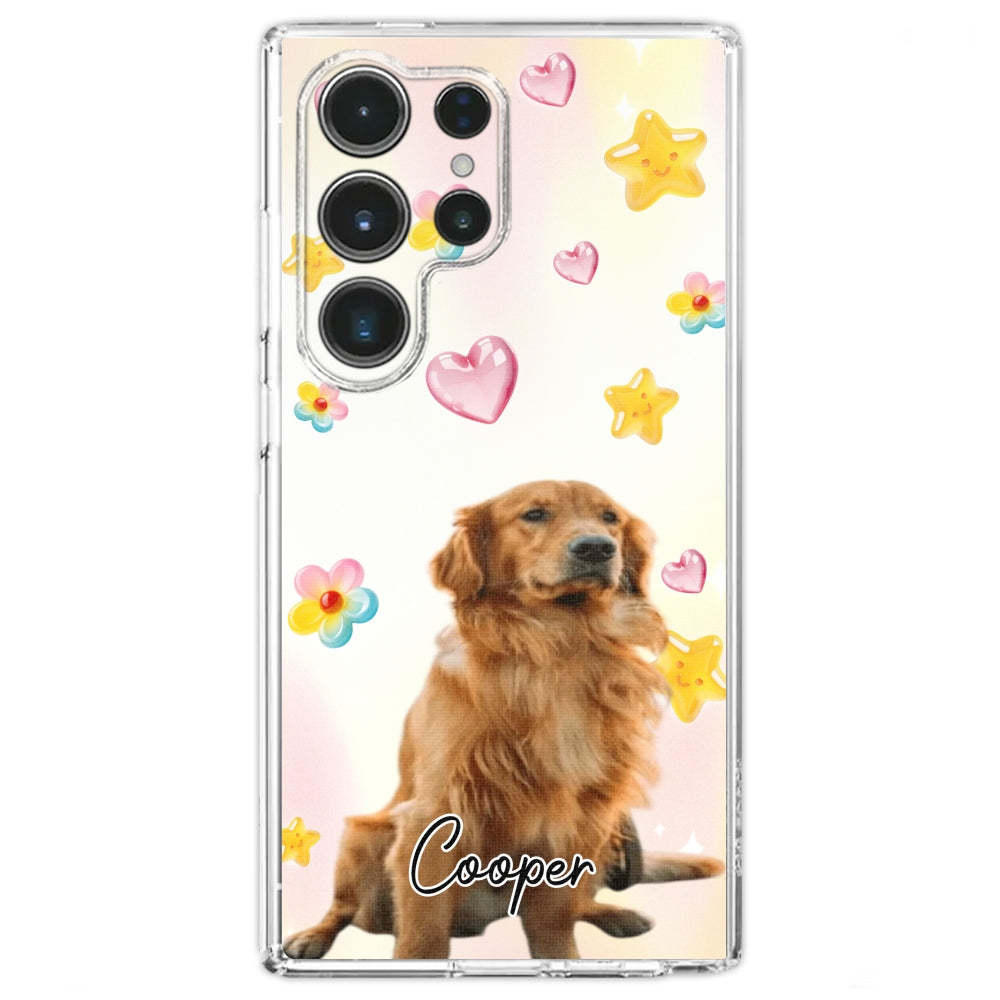 Sweet Girl Love Dogs Photo -  3D Effect Phone Case