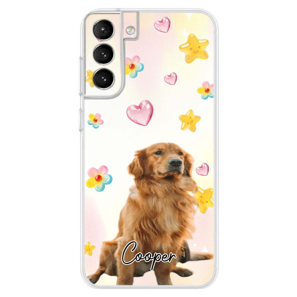 Sweet Girl Love Dogs Photo -  3D Effect Phone Case