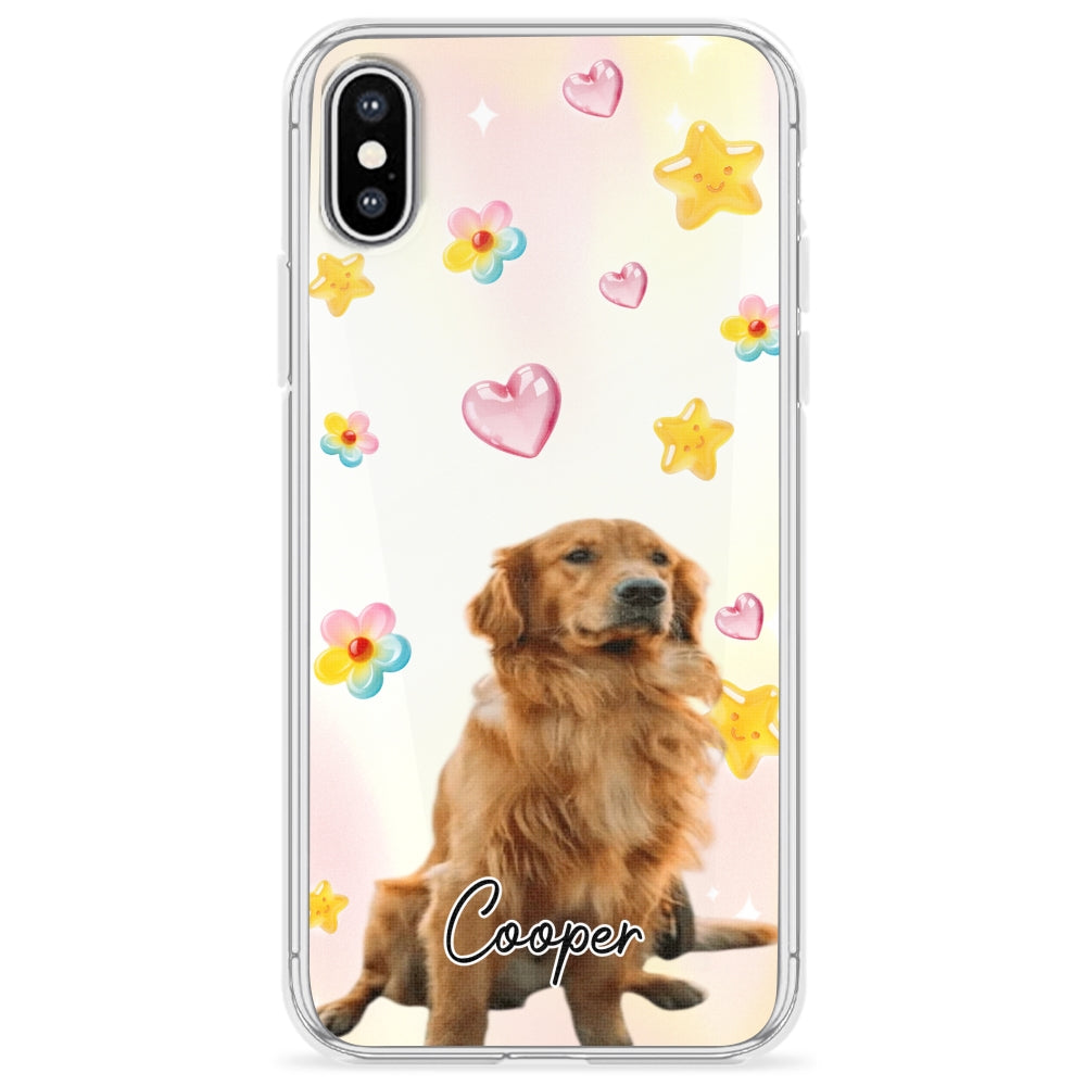 Sweet Girl Love Dogs Photo -  3D Effect Phone Case