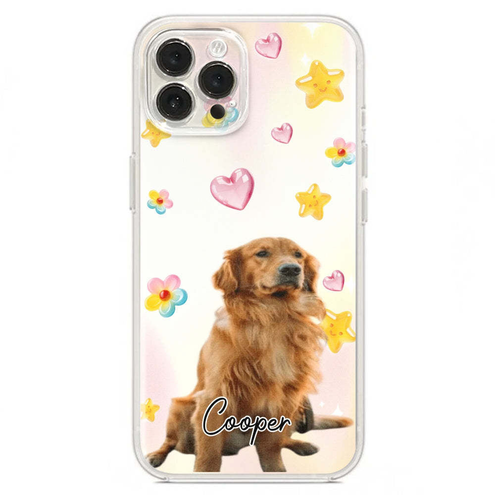 Sweet Girl Love Dogs Photo -  3D Effect Phone Case