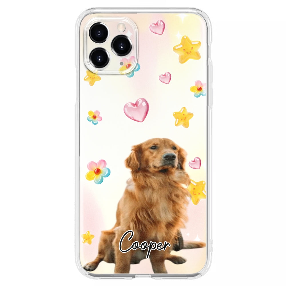 Sweet Girl Love Dogs Photo -  3D Effect Phone Case