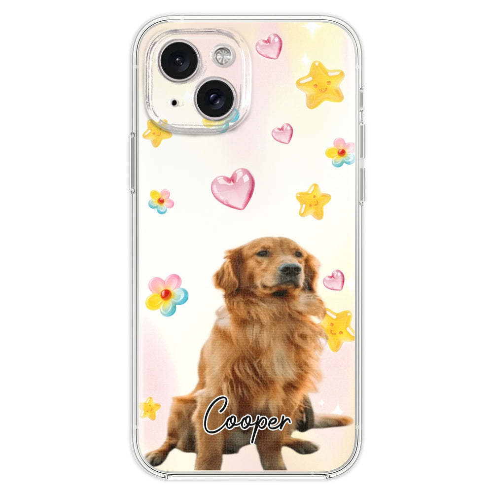 Sweet Girl Love Dogs Photo -  3D Effect Phone Case