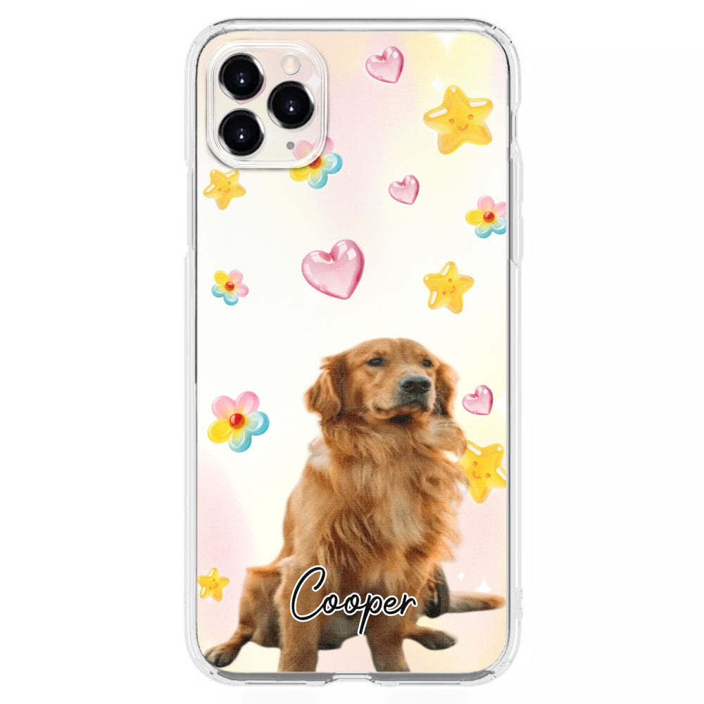 Sweet Girl Love Dogs Photo -  3D Effect Phone Case