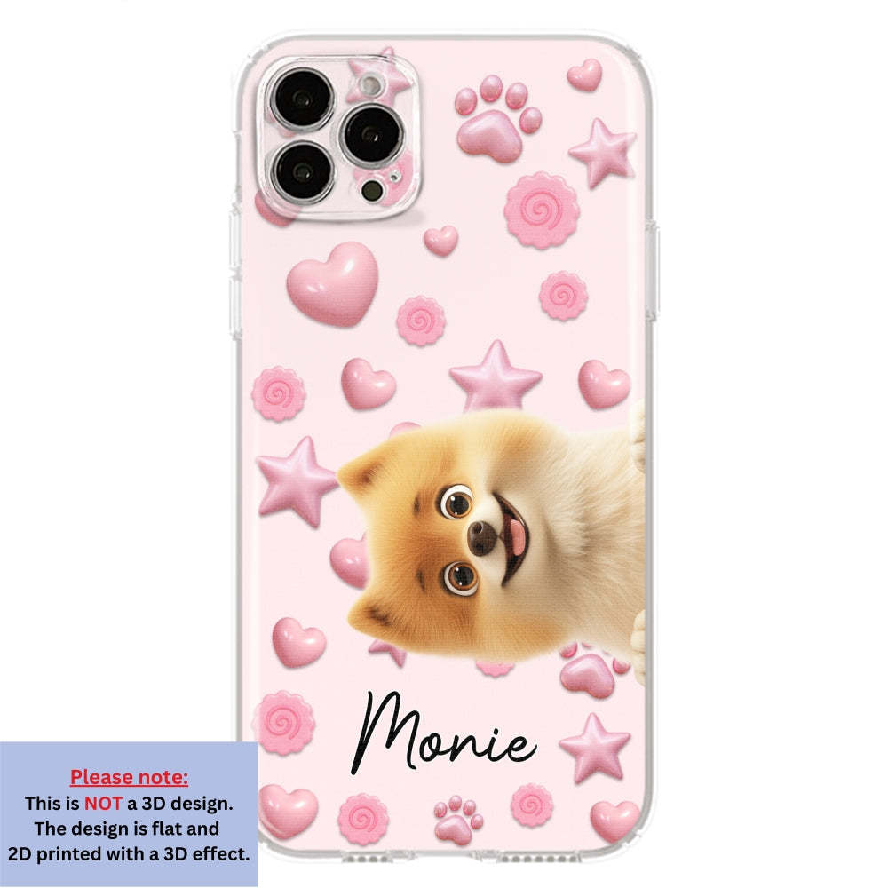 Paw With You -  3D Effect Phone Case
