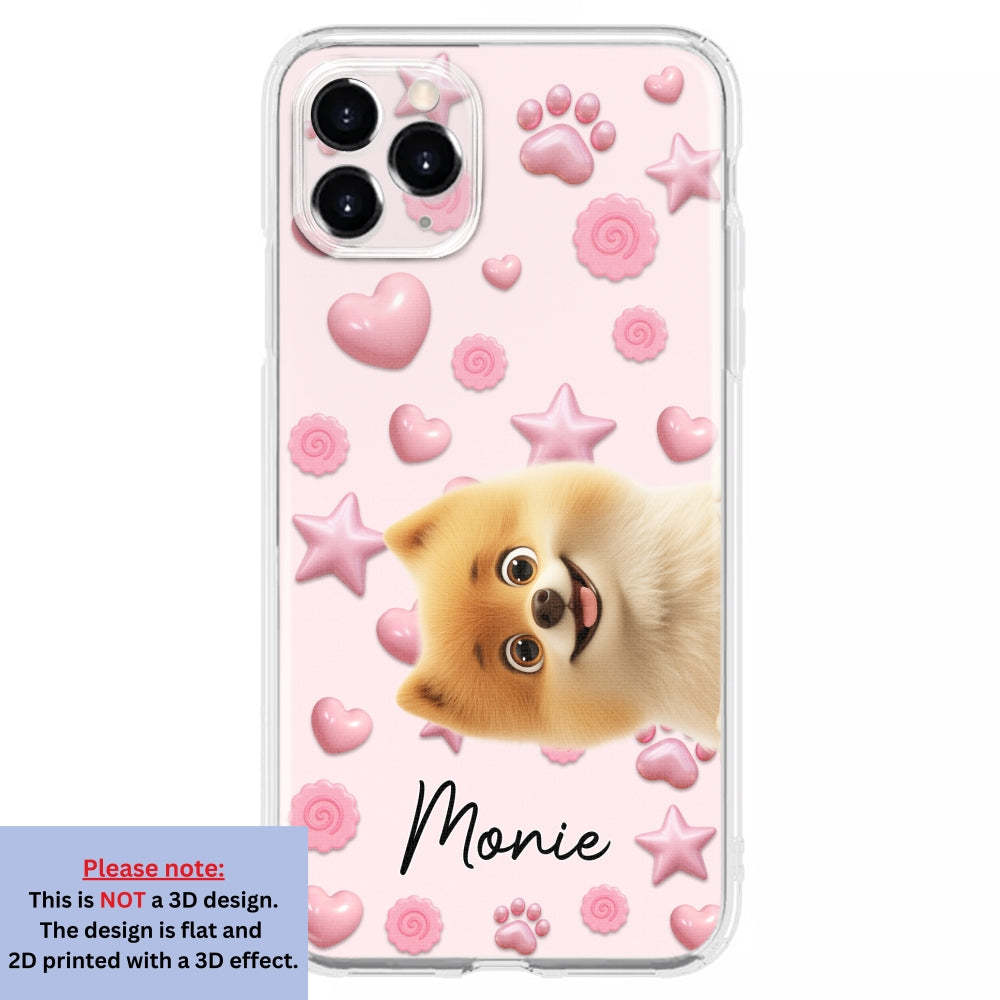 Paw With You -  3D Effect Phone Case