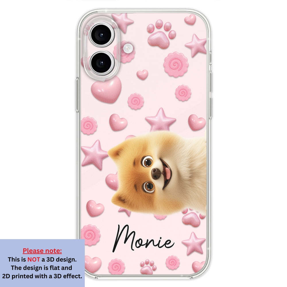 Paw With You -  3D Effect Phone Case