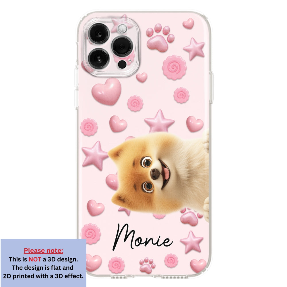 Paw With You -  3D Effect Phone Case