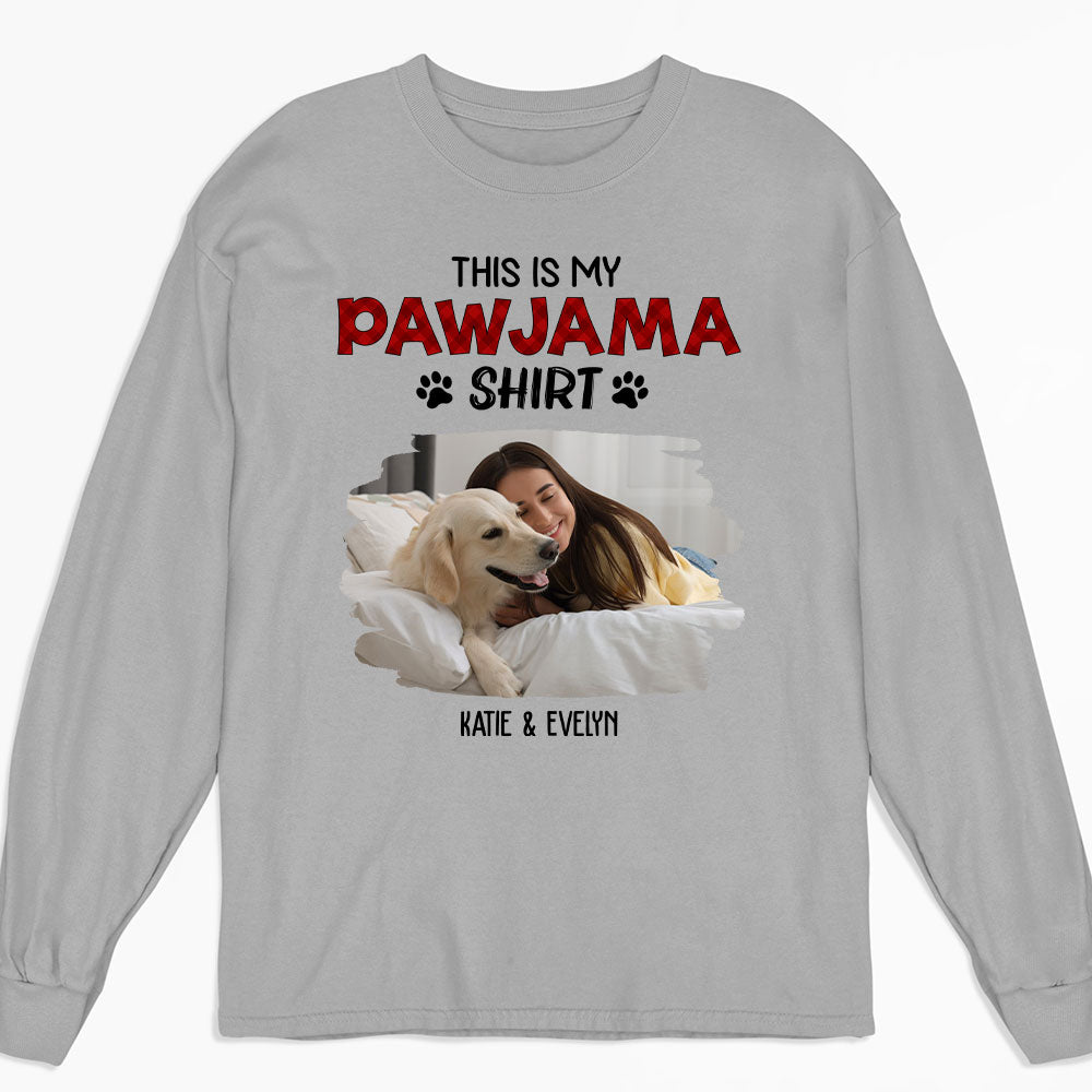 Cartoon Funny Pajama Shirt Photo - Long Sleeve T-Shirt