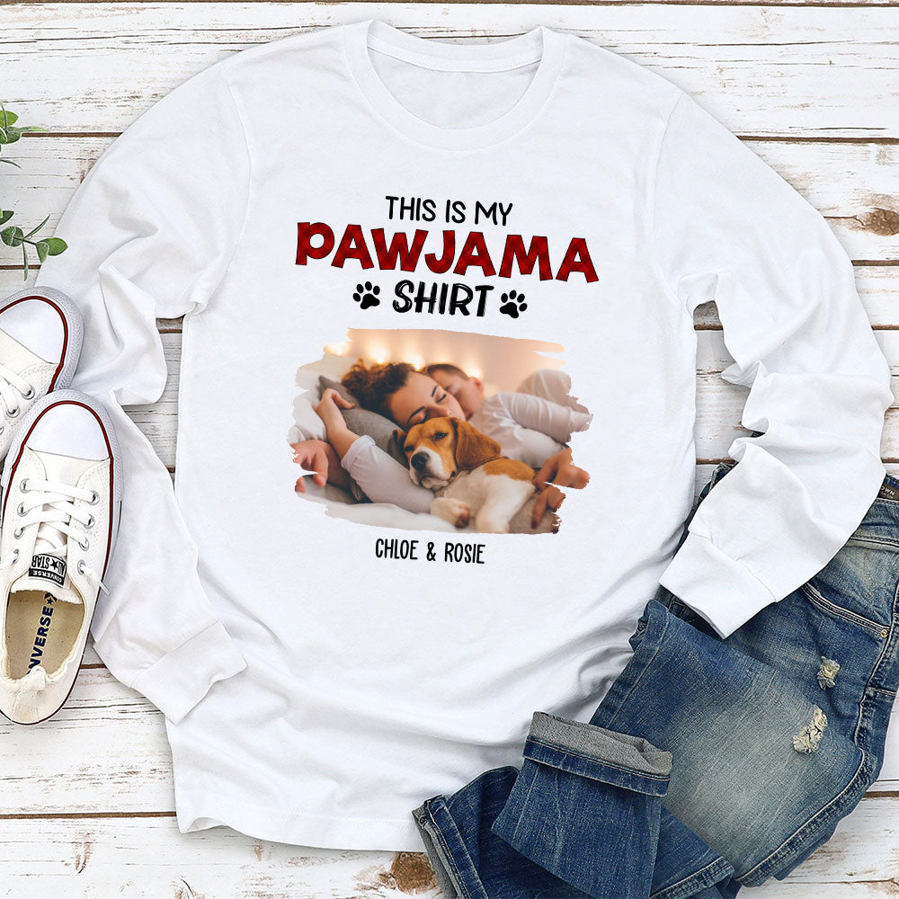 Cartoon Funny Pajama Shirt Photo - Long Sleeve T-Shirt