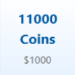 11000 Coins