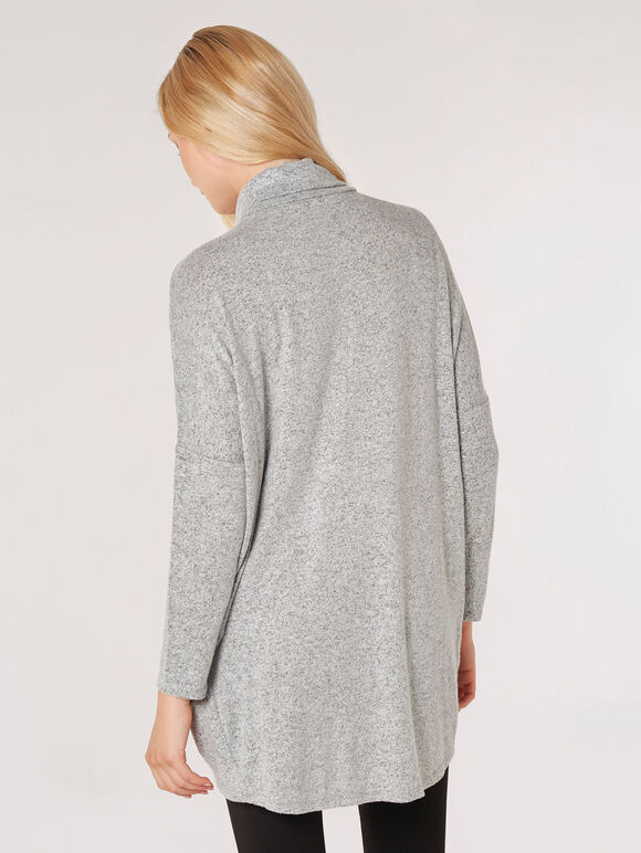 Soft Touch Wrap Tunic Top