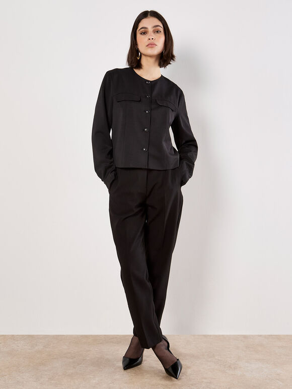 Black lightweight jacket