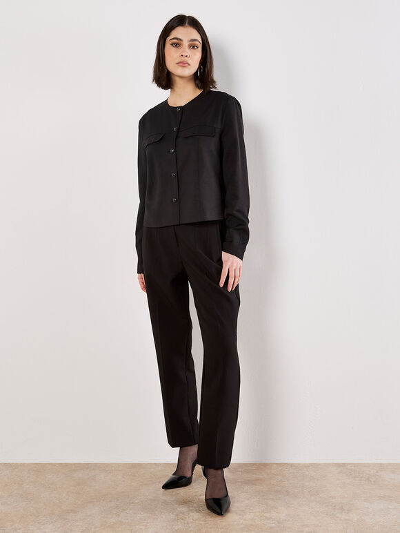 Black lightweight jacket