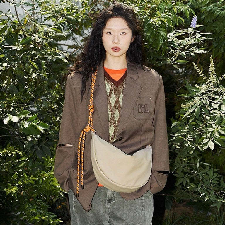 Freestyle Knot Nylon Crossbody Bag