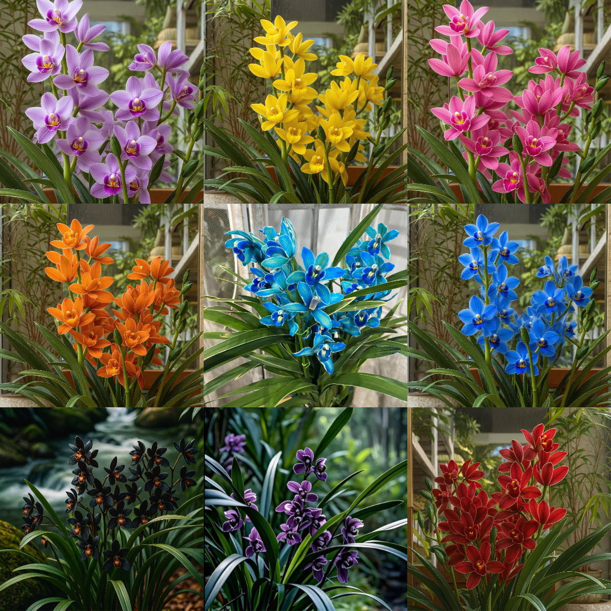 🌱Rare small flower orchid - grows all year round🌺