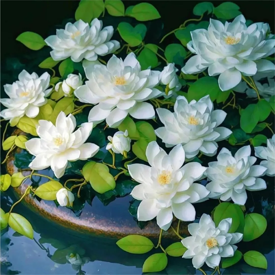 The Sacred Bonsai Lotus Flower