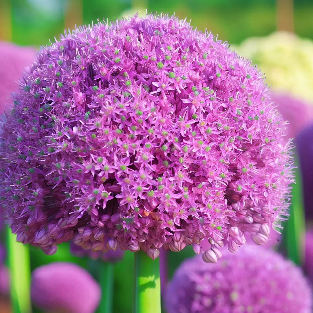 Giant Allium Giganteum Ornamental Onion Flower