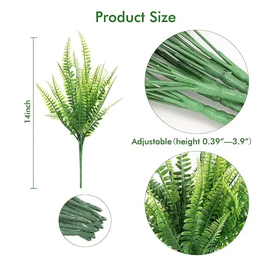 ✨This Week's Special Price $9.99💥Artificial Boston Fern Plants