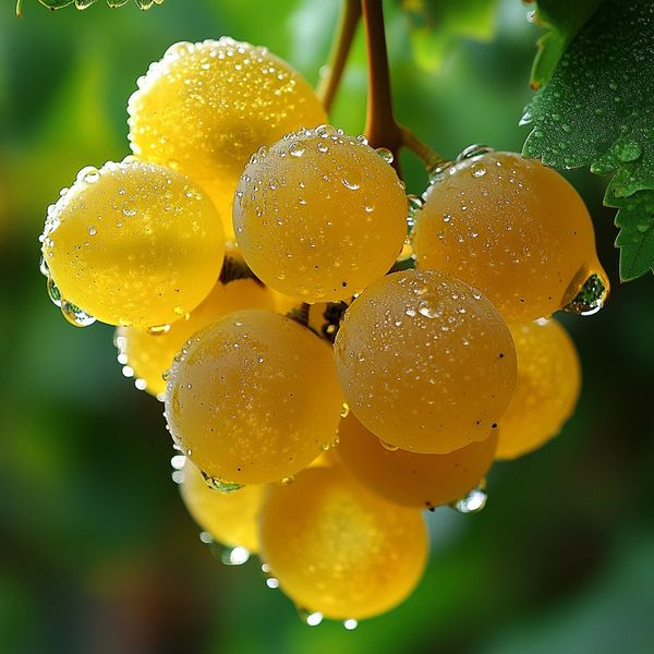 🍇🌈Nature's Smile: A Bunch of Grapes in All Colors